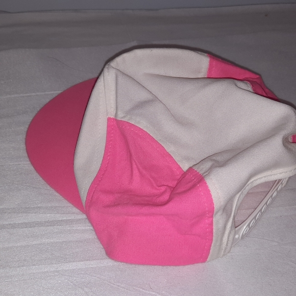 Vintage 89 Labatt Neon Pink snapback painters style hat - Picture 4 of 9